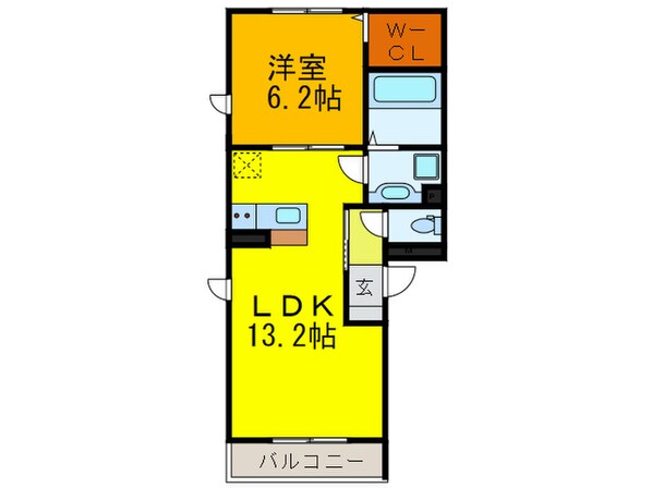 ルミエ－ルの物件間取画像